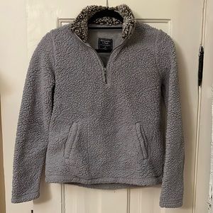 Sherpa Abercrombie Pullover — Like New!